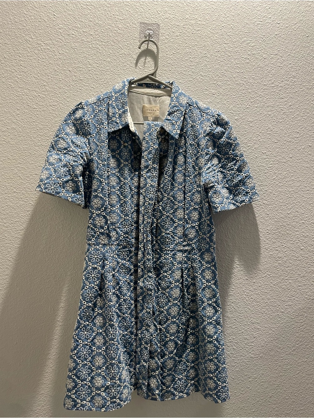 Sezane gemini blue dress - Picture 4 of 4